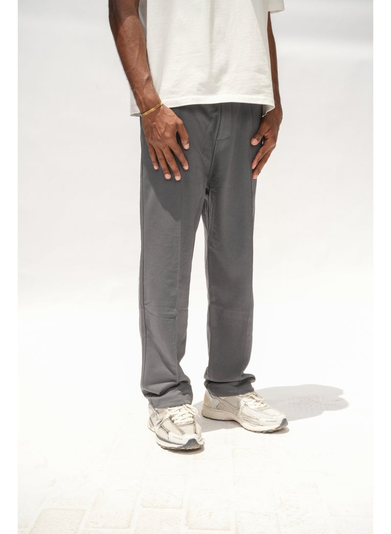 AMICI Lined comfy sweatpants Charcoal - Image 2